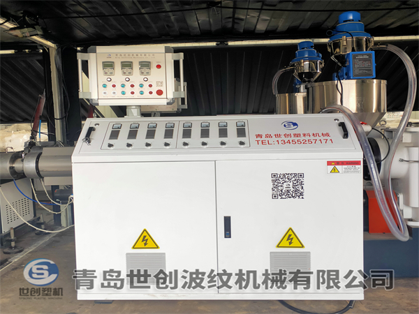 塑料管材擠出機容易出現的毛病及處理方法